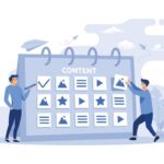 social media content calendar for small business